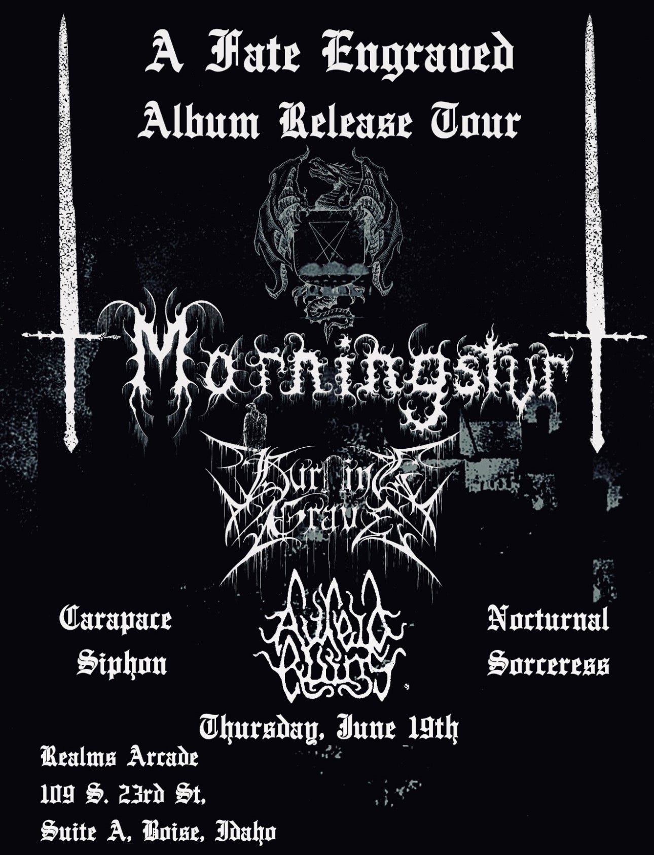 Morningstvr | Burning Grave | Nocturnal Sorceress | Carapace Siphon | Ayleid Ruins