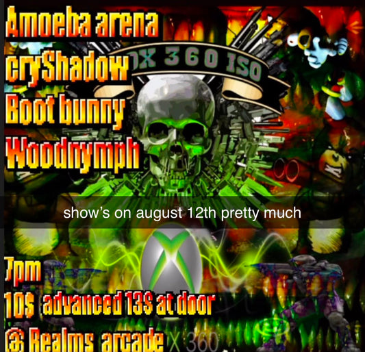 [8.12 WED] Boot Bunny | Woodnymph | Amoeba Arena | cryShadow