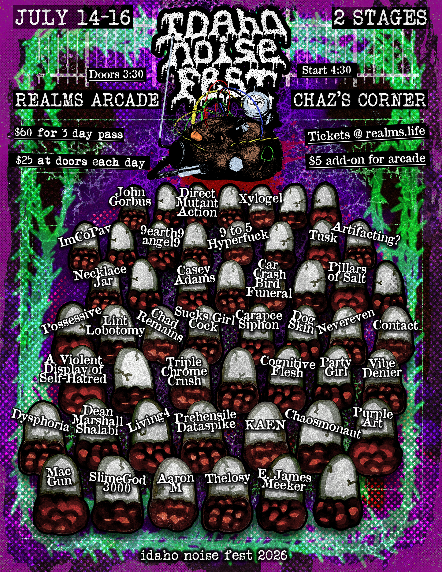 Idaho Noise Fest 2026 [July 14-16]