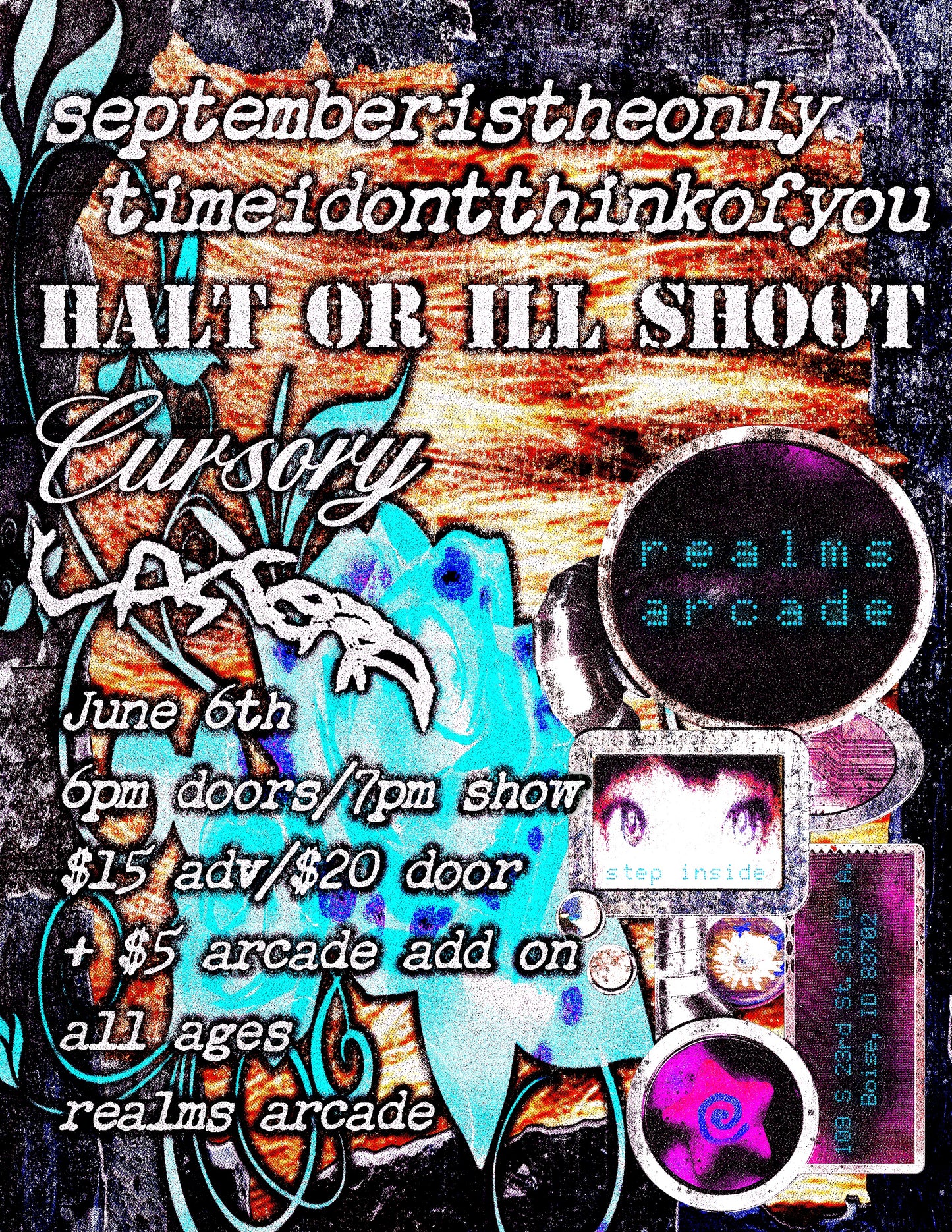 [6.06][SAT] Septemberistheonlytimeidontthinkofyou | Halt or I'll Shoot | Cursory